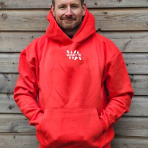 WA RED SIGNITURE UNISEX HOODED SWEATSHIRT