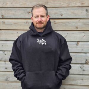 WA BLACK SIGNITURE UNISEX HOODED SWEATSHIRT
