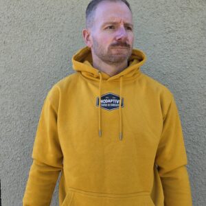 WODAPTIVE MUSTARD UNISEX ESTD HOODIE