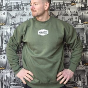 WODAPTIVE ESTD OLIVE SWEATSHIRT